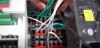 Power supply wiring for the cnc electronics system cabinet
